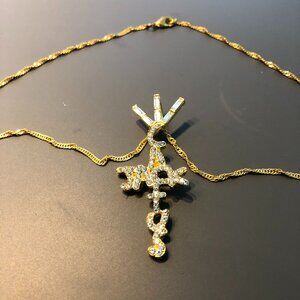 ► FAKE DIAMOND GOLD CHAIN TRAVIS SCOTT CACTUS JACK